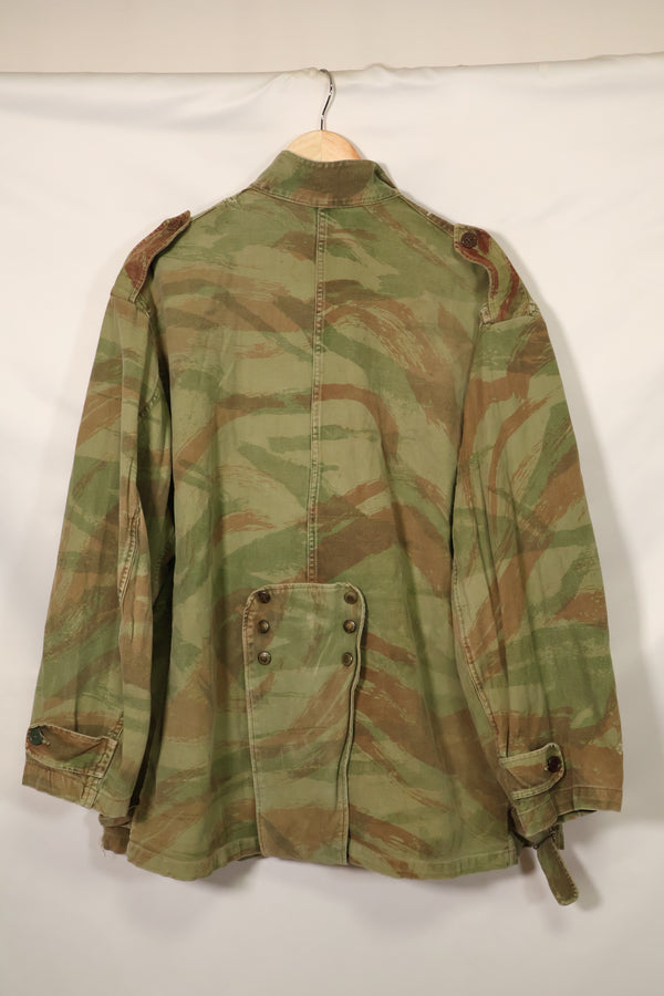 1950s French Army Lizard Camouflage TAP 47/54 Airborne Jacket Used