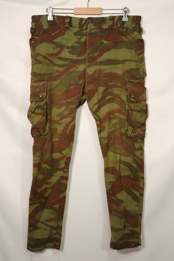 1950s French Army Lizard Camouflage TAP 47/56 Airborne Pants Used