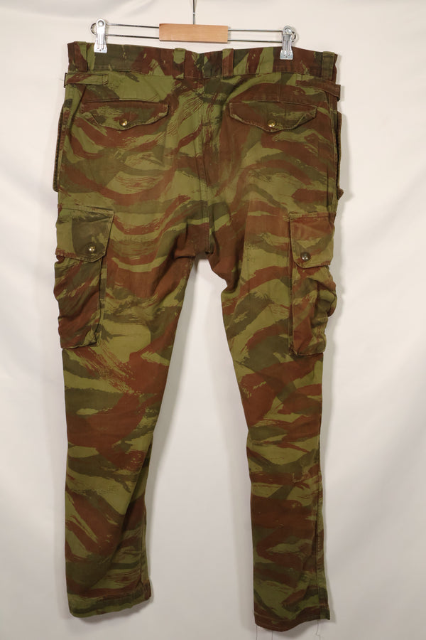1950s French Army Lizard Camouflage TAP 47/56 Airborne Pants Used