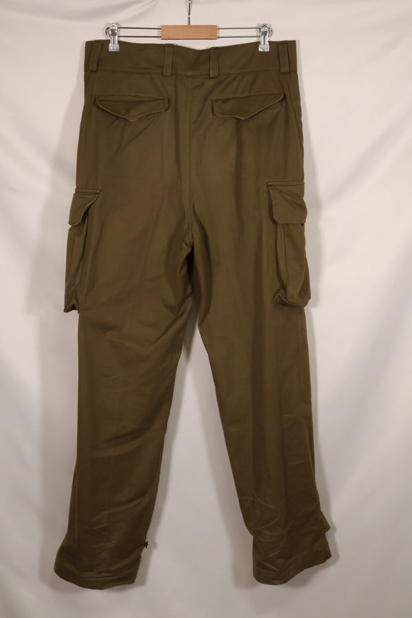 1940s-50s French Army M47 field pants, almost unused.