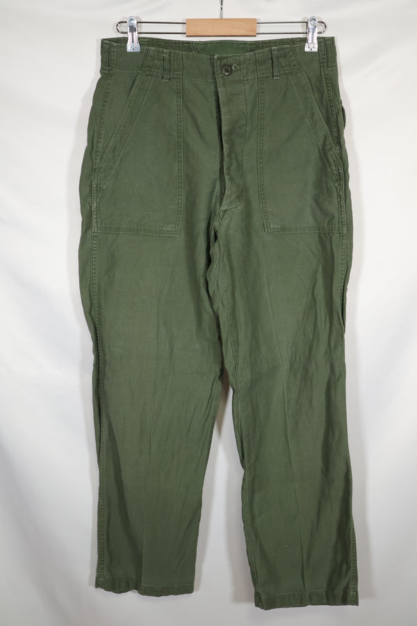 1960's lot OG-107 utility pants, baker pants, no size tag, used.