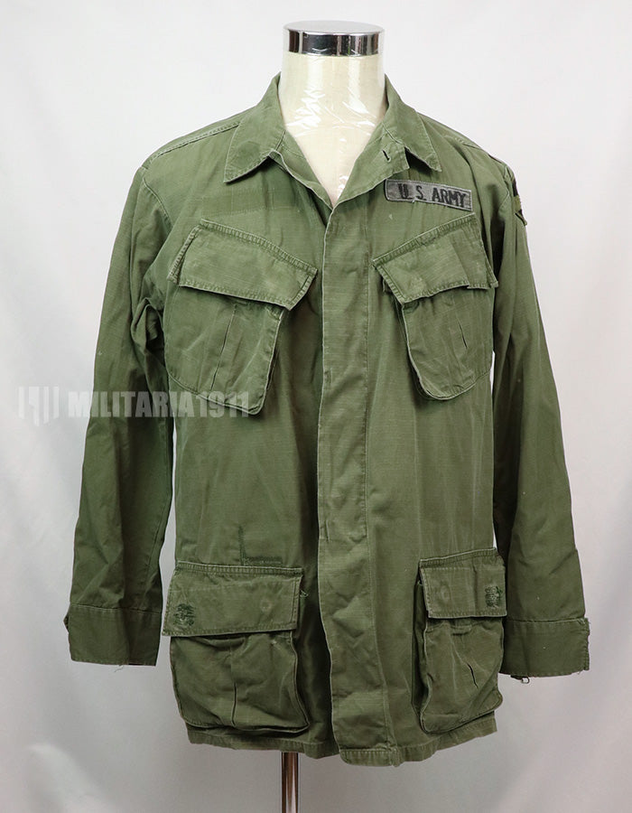 実物 後期型ジャングルファティーグ ARMY GROUND FORCE 放出品
