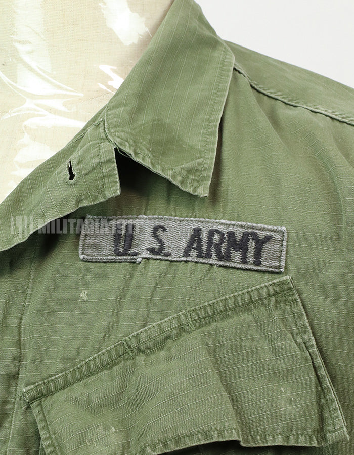 実物 後期型ジャングルファティーグ ARMY GROUND FORCE 放出品