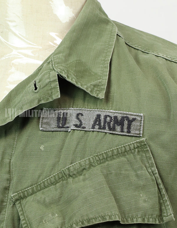 実物 後期型ジャングルファティーグ ARMY GROUND FORCE 放出品