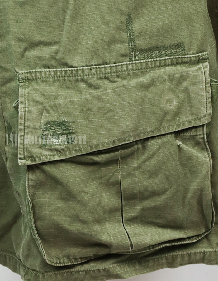 実物 後期型ジャングルファティーグ ARMY GROUND FORCE 放出品