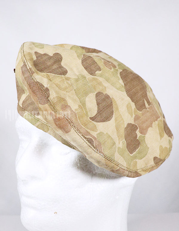 Real USMC Force Recon Frogskin Camouflage Camouflage Beret Badge (retrofitted)