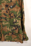 1970's Privately Procured Local Made US Military ERDL Camouflage Copy Fatigue Jacket, Used