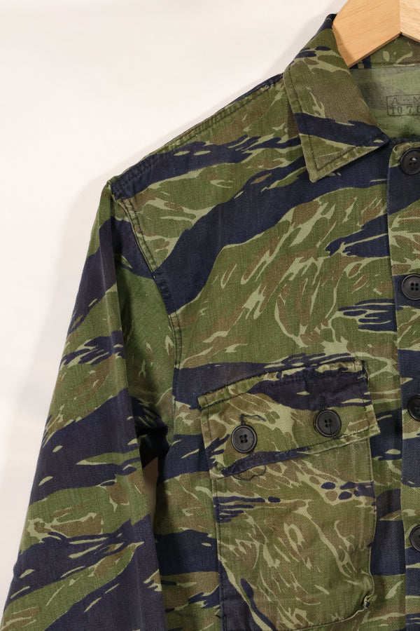 Actual TO78 A-M Okinawa Tiger Tiger Stripe Shirt Used