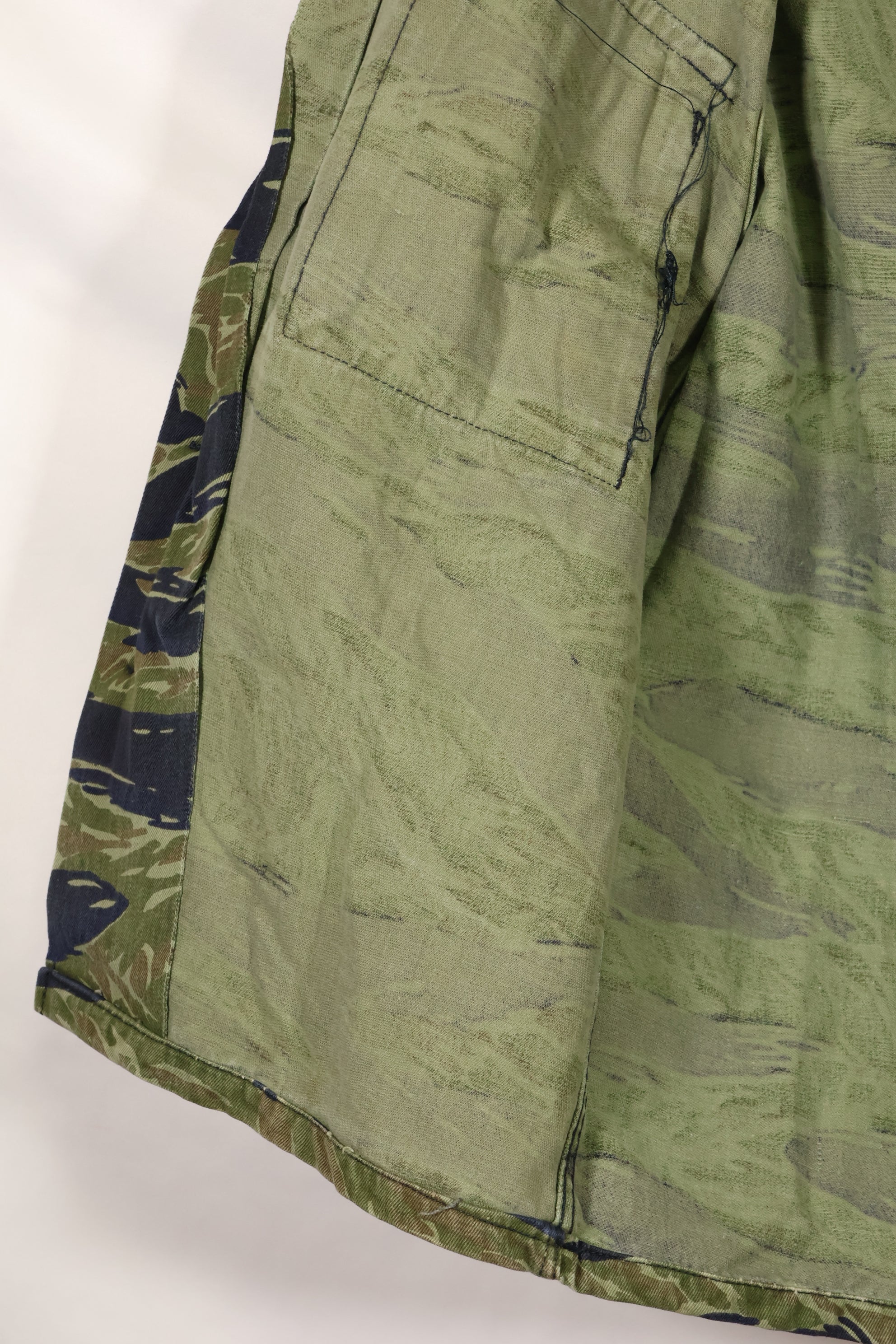 Actual TO78 A-M Okinawa Tiger Tiger Stripe Shirt Used