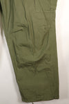 Estimated 1965 contract L-S 2nd Model Jungle Fatigue pants, good condition, used.