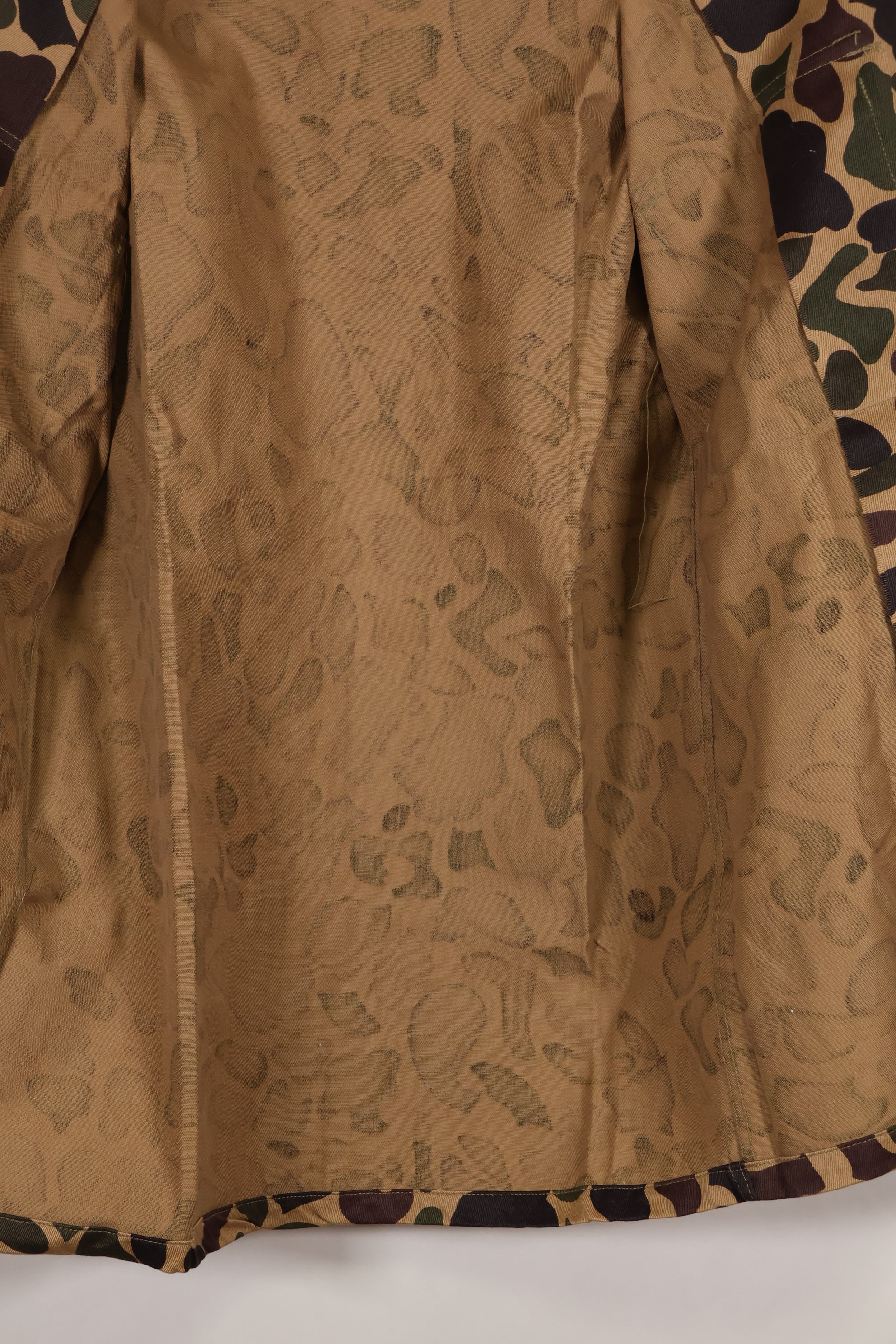 Early 1960s Deadstock A-M CIDG Beogum Camouflage Asian Cut Shirt