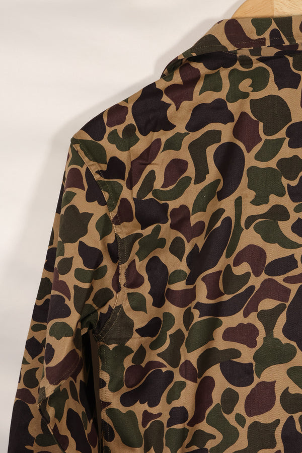 Early 1960s Deadstock A-M CIDG Beogum Camouflage Asian Cut Shirt