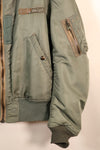 Mid-1950s Test Sample—Estimated Size L or X-LARGE—U.S. Air Force B-15D Flight Jacket—Experimental Test Sample—Good Condition