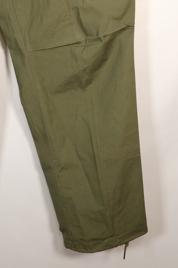 Estimated 1967 Contract S-R 3rd Model Jungle Fatigue Pants Non Rip Good Condition Used