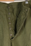 1967 Contract L-L 4th Model Jungle Fatigue Pants in good condition, faded, used.