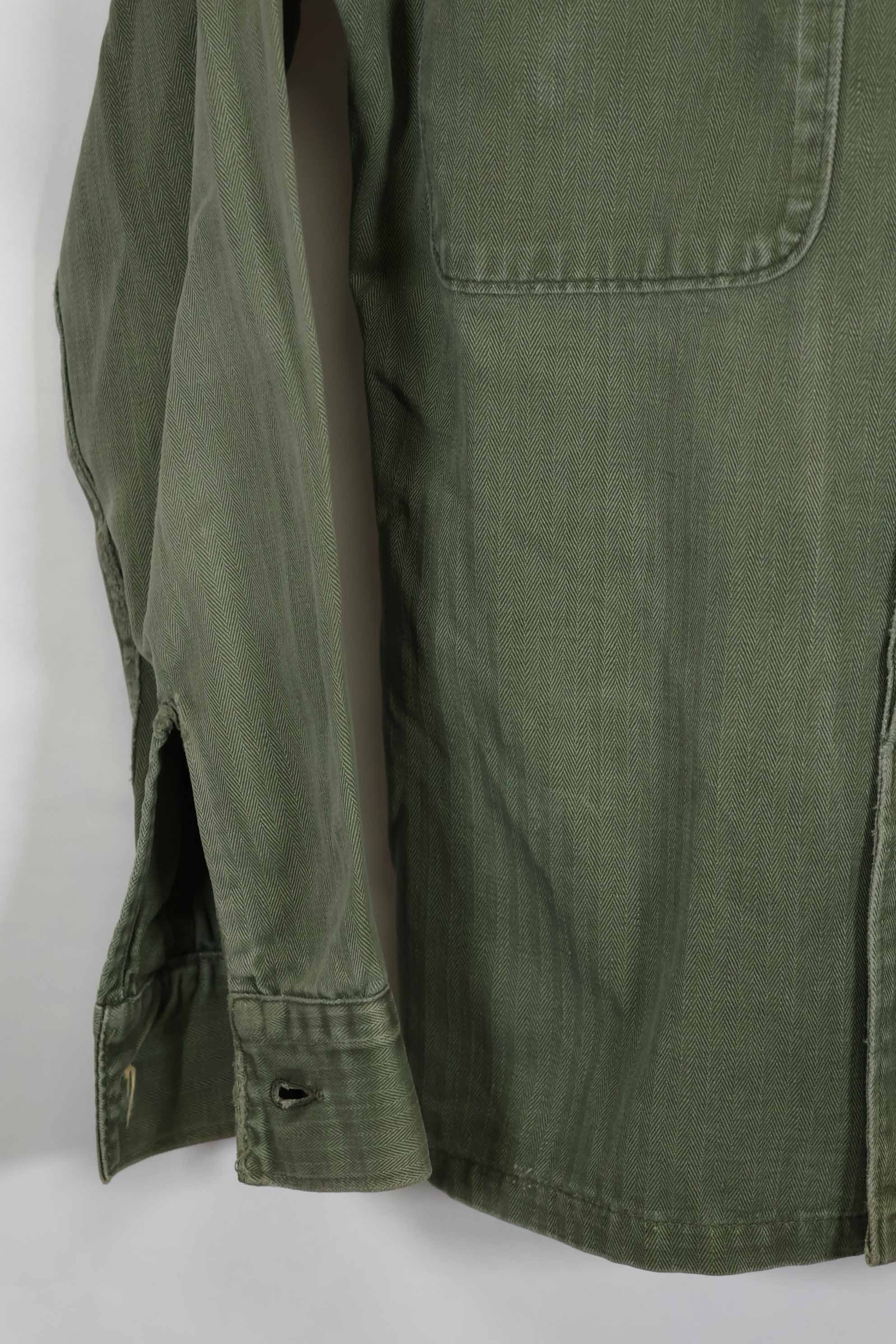 1950's U.S. Marine Corps HBT Uniform P-53 Final HBT Uniform Used A