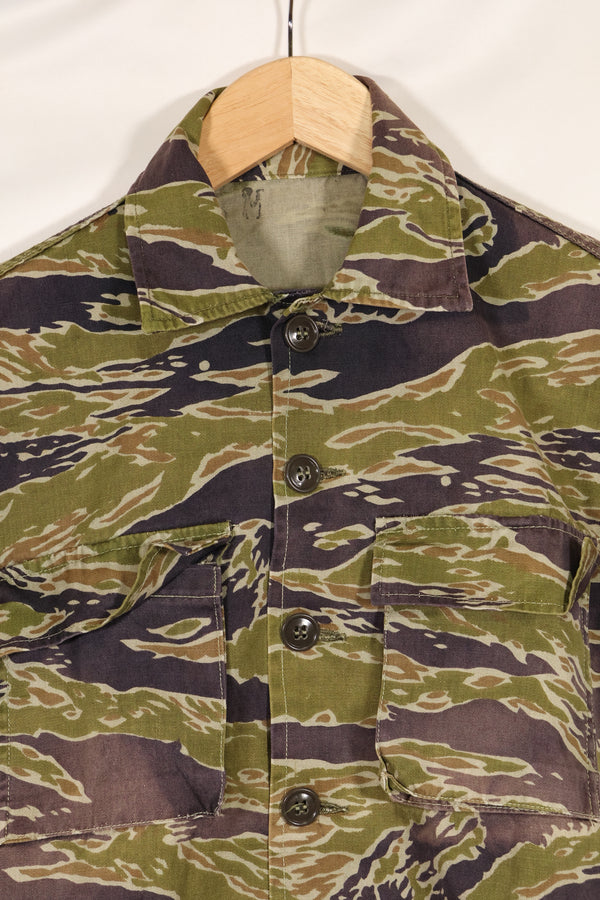 Real Late War Pattern Tiger Stripe Shirt Heavyweight Fabric Used