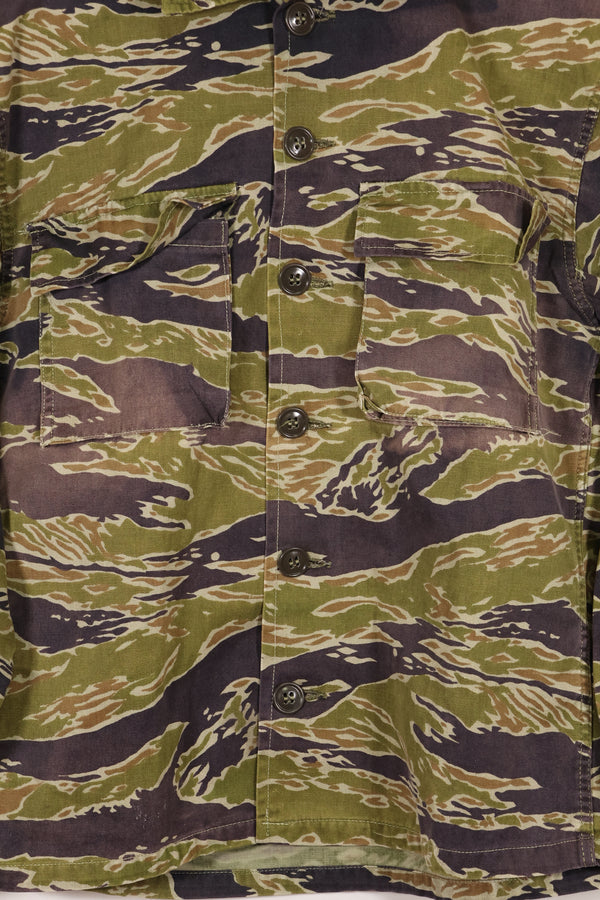 Real Late War Pattern Tiger Stripe Shirt Heavyweight Fabric Used