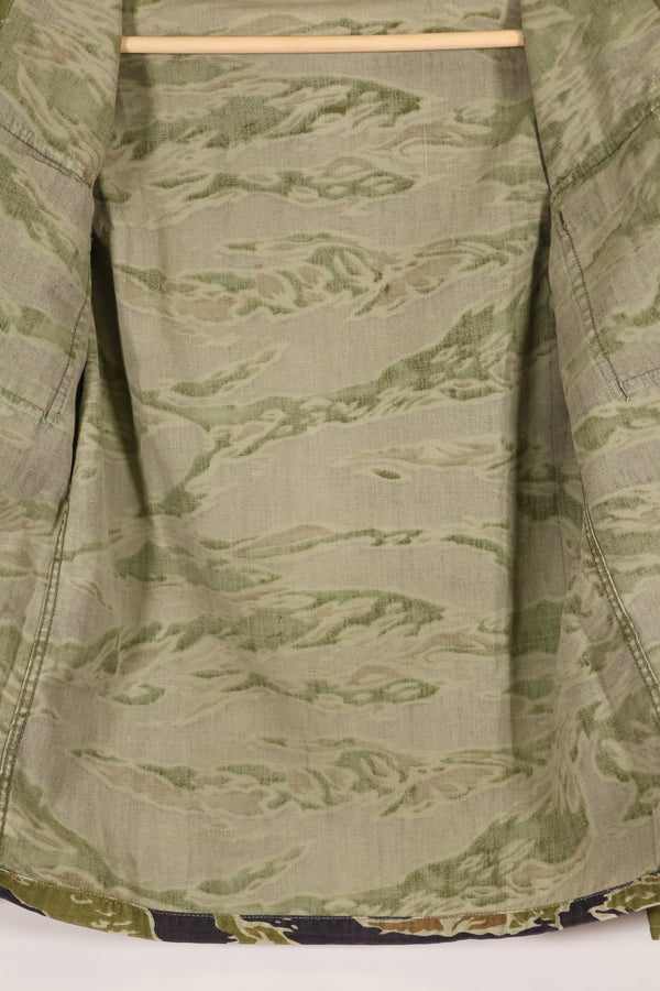 Real Late War Pattern Tiger Stripe Shirt Heavyweight Fabric Used