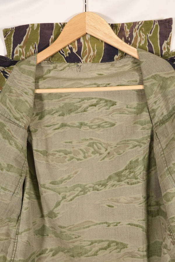 Real Late War Pattern Tiger Stripe Shirt Heavyweight Fabric Used