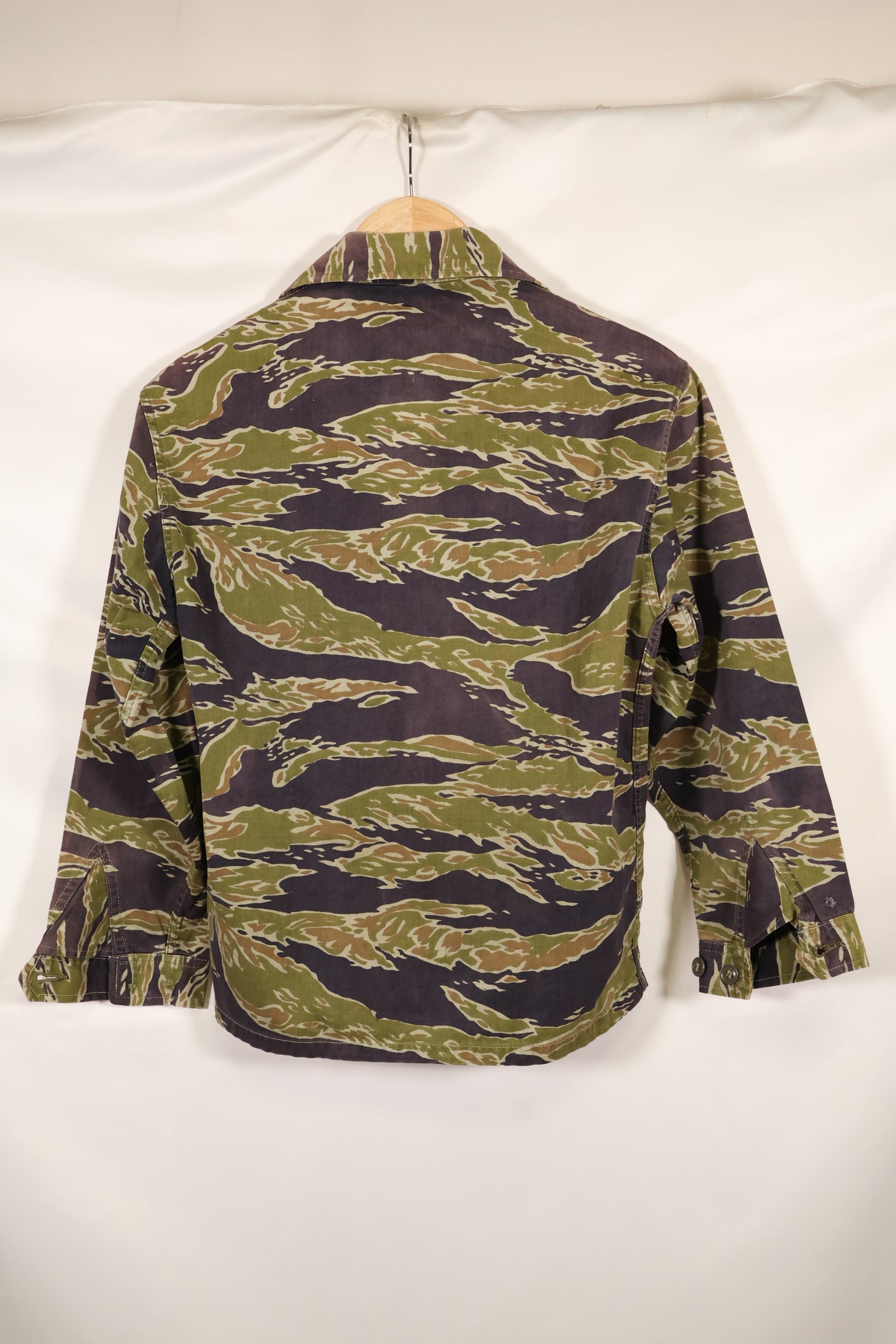 Real Late War Pattern Tiger Stripe Shirt Heavyweight Fabric Used
