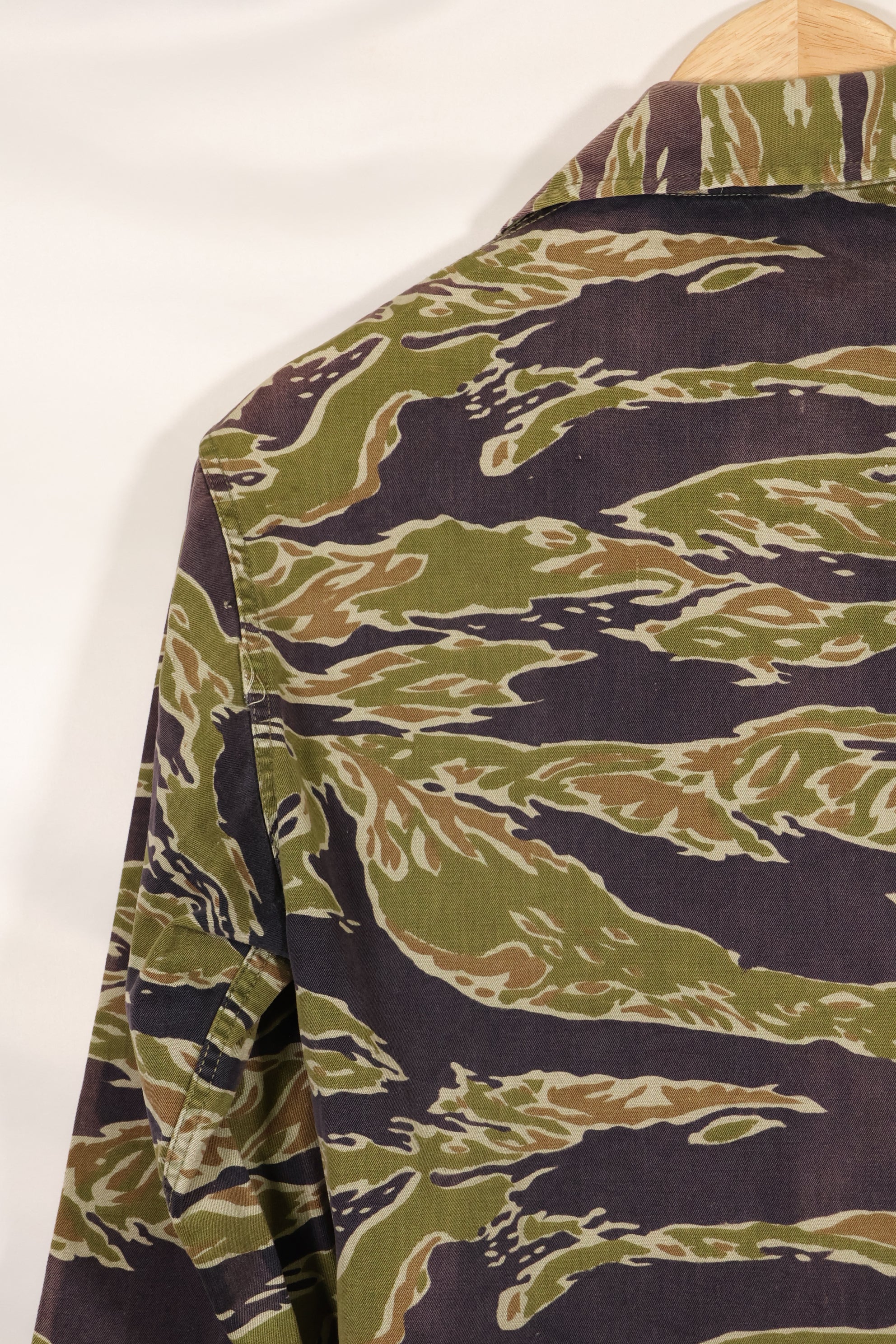 Real Late War Pattern Tiger Stripe Shirt Heavyweight Fabric Used