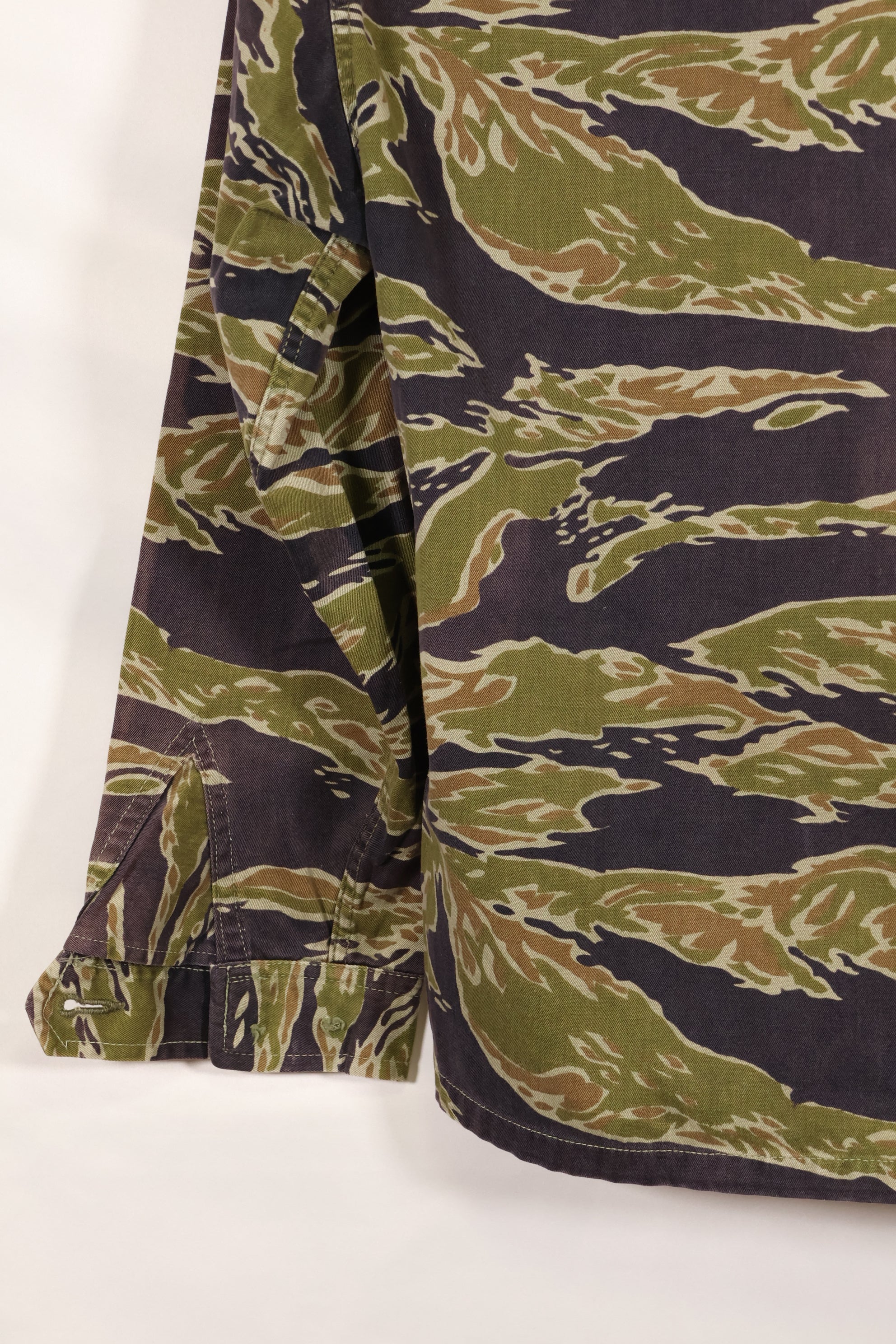 Real Late War Pattern Tiger Stripe Shirt Heavyweight Fabric Used