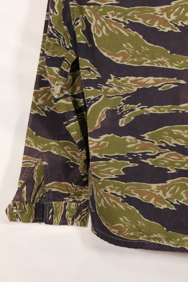 Real Late War Pattern Tiger Stripe Shirt Heavyweight Fabric Used