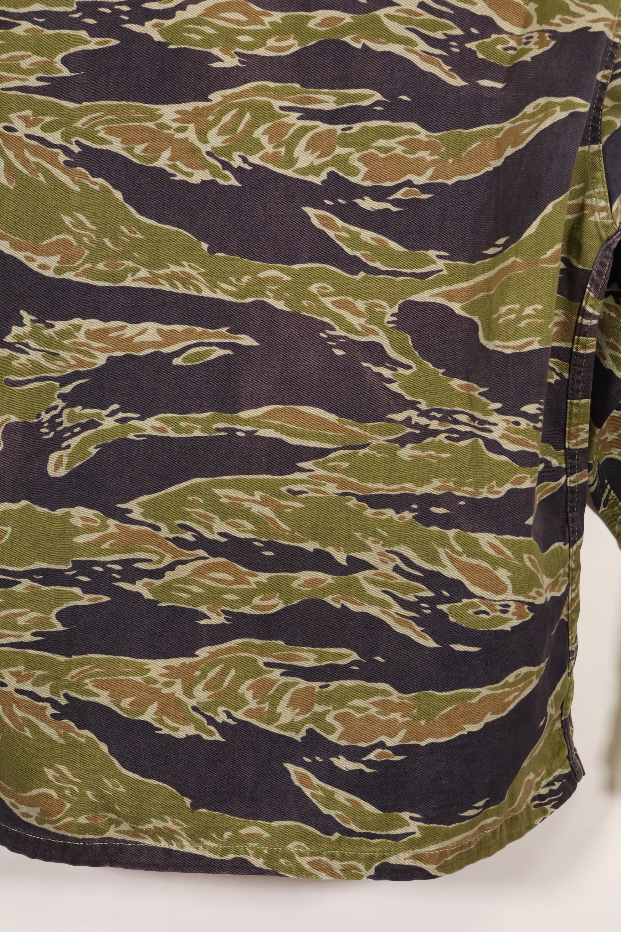 Real Late War Pattern Tiger Stripe Shirt Heavyweight Fabric Used