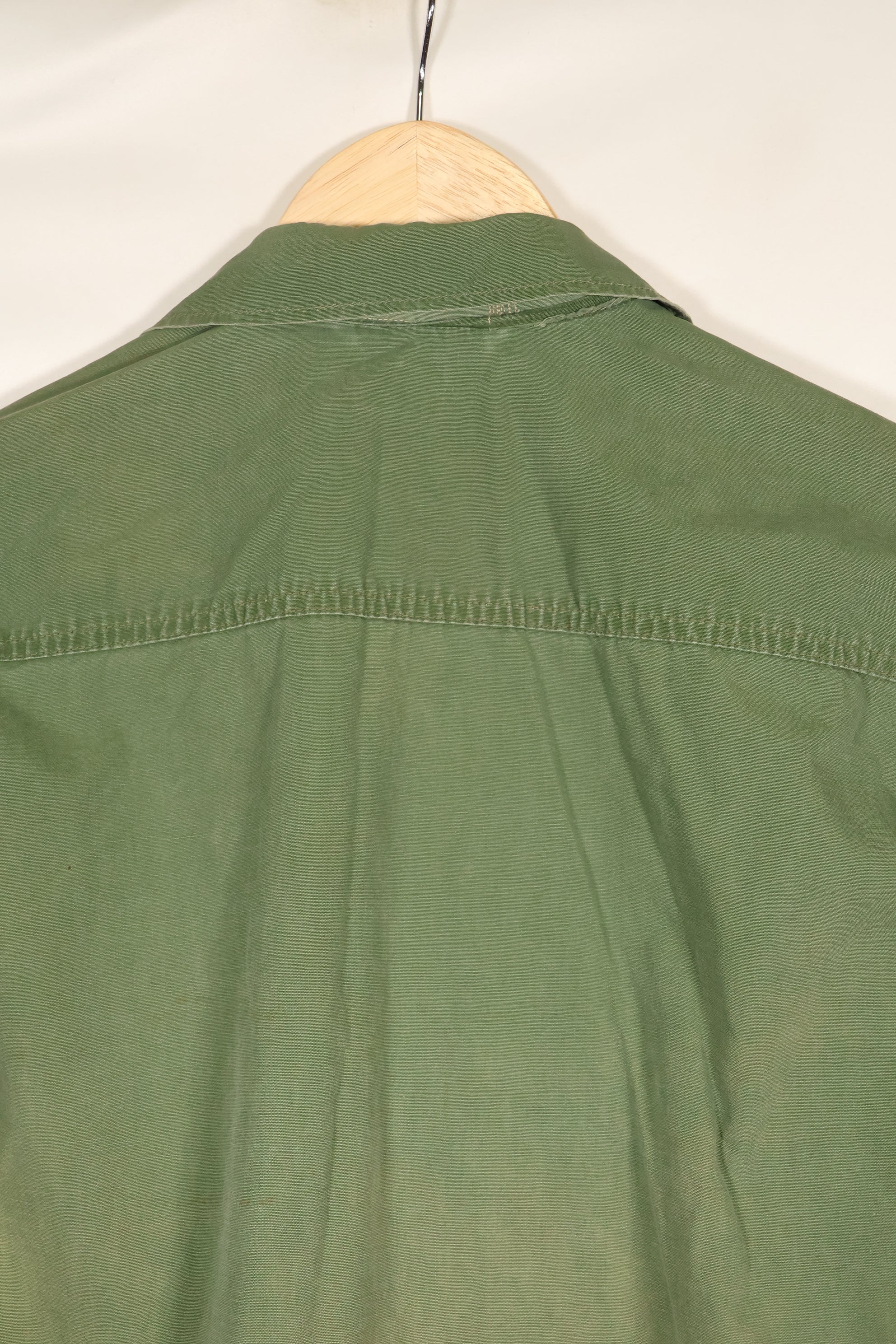 1967 Contract Estimated S-R 3rd Model Jungle Fatigue Jacket 73rd Surveillance Airplane Company  Patch First Attached Used