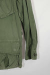 Real 2nd Model Jungle Fatigue Jacket, stains, patch marks, L-R size, used, A
