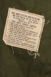 1969 Contract, M-L, 4th Model Jungle Fatigue Jacket, Green Beret Specification, Patches Added Later, Used