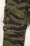 Real tiger stripe pants, gold tiger derived pattern, missing button, almost unused.