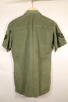 1968 Contract, S-R, USAF, 4th Model Jungle Fatigue Jacket, Short-Sleeve Custom, Used