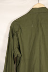 1967 Contract M-R 3rd Model Jungle Fatigue Jacket with patches, good condition, used.