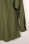 1967 Contract M-R 3rd Model Jungle Fatigue Jacket with patches, good condition, used.