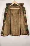 1980's Okinawa souvenir ERDL camouflage woodland camouflage locally made jacket, never used.
