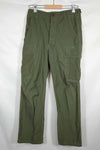 Mid-1960s Japanese locally made 2nd Model Jungle Fatigue pants, used.