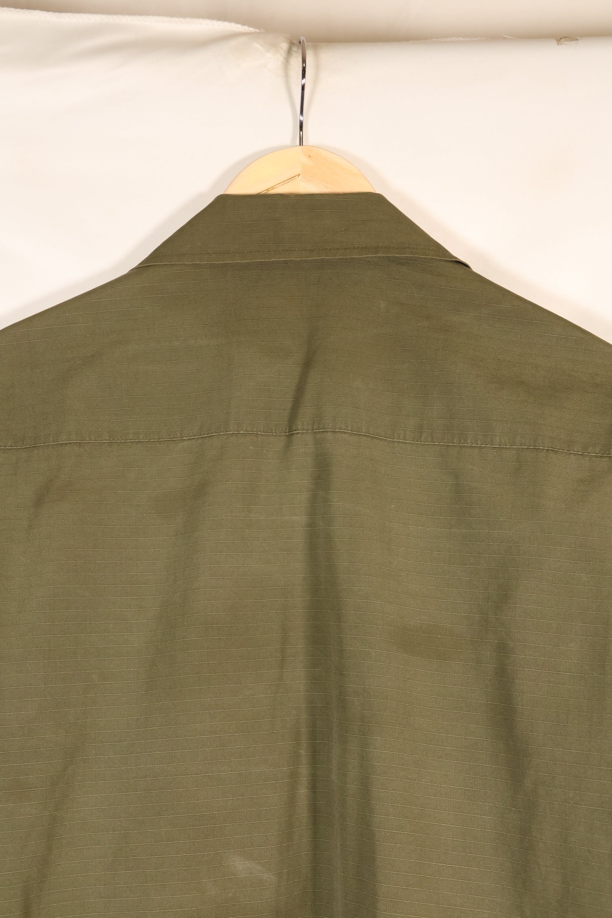 Late 1960s, S-L, U.S. Military, 4th Model Jungle Fatigue Jacket, with added patches, used