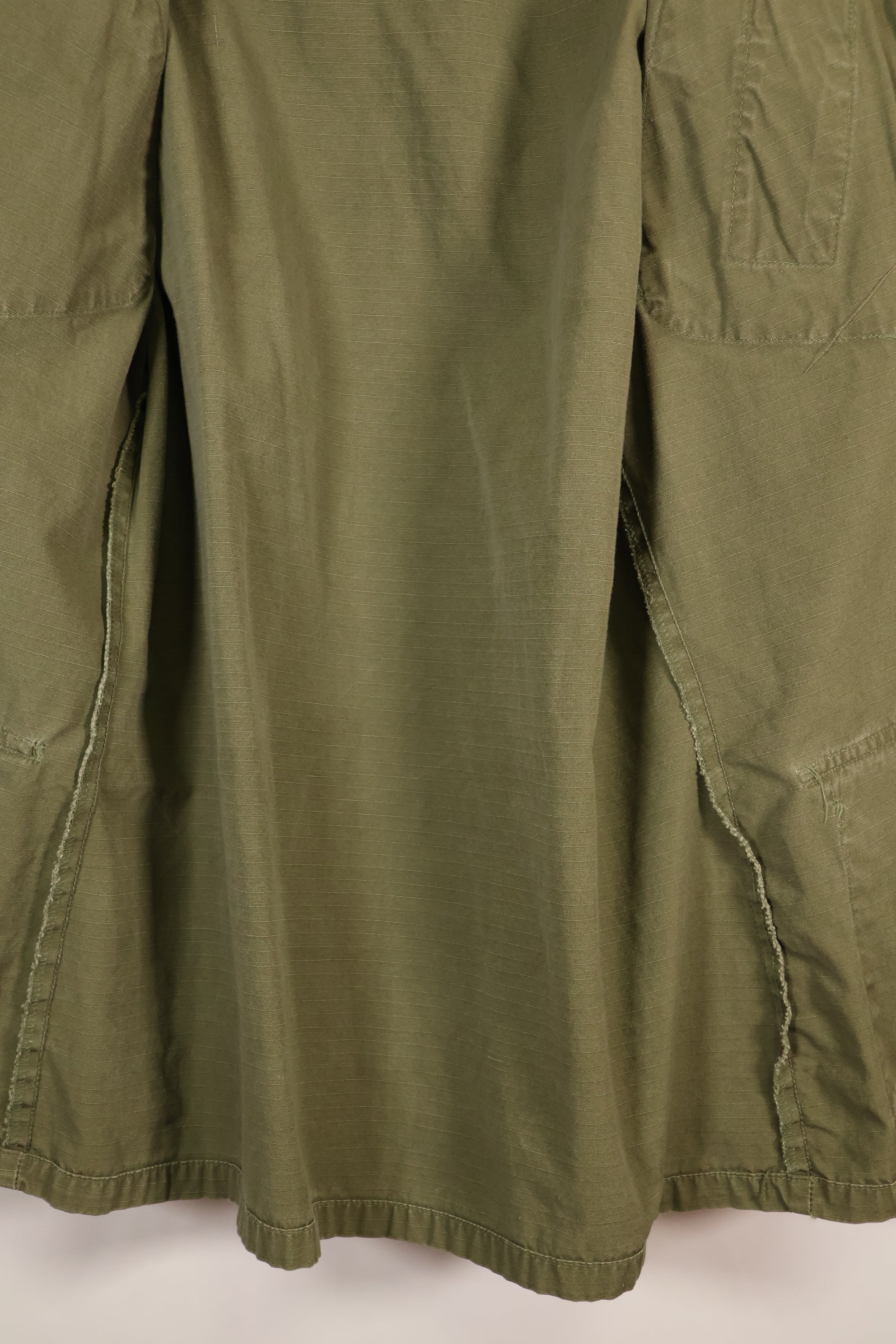 1969 Contract, S-R, U.S. Navy, PBR 4th Model Jungle Fatigue Jacket, Patch Added Later, Used