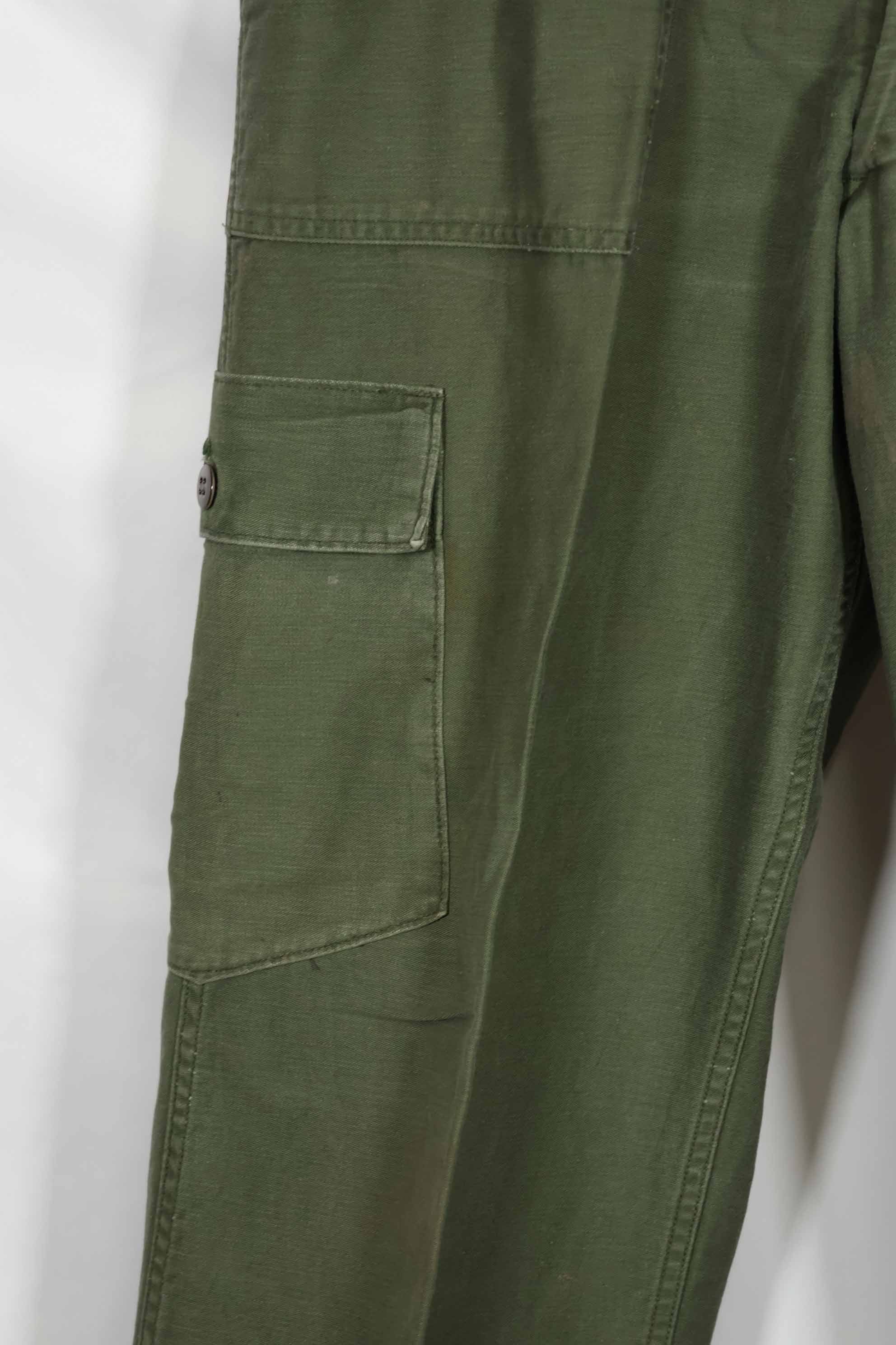 1963 OG-107 Utility Pants Baker Pants Large 82nd Airborne Division Specs Used