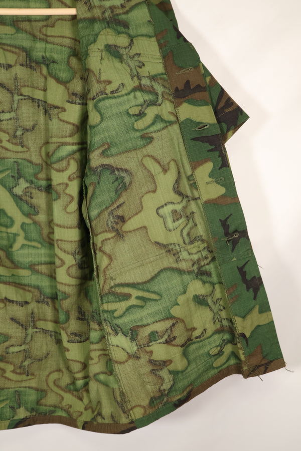 1969 Contract S-S USAF Major ERDL Ripstop Jacket with Tailor Used