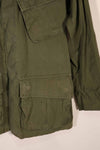 Real DAJB contract number 2nd Model Jungle Fatigue Jacket, faded, used. Japan made