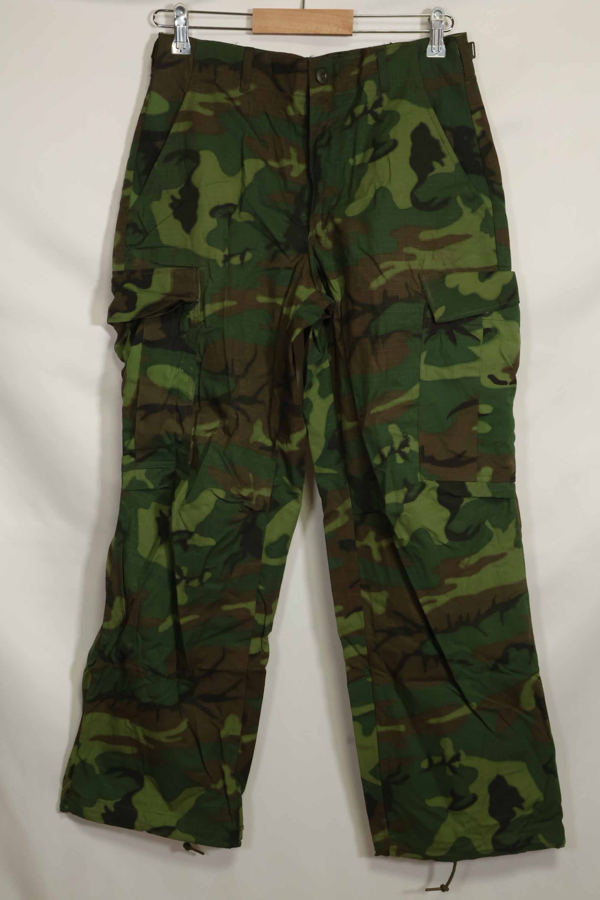 1968 Contract Ripstop ERDL Camouflage Jungle Fatigue Pants S-S Good Co