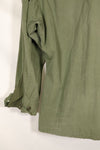 1967 Contract S-S 3rd Model Jungle Fatigue Jacket with patch, used.