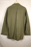 1969 Contract, M-L, 4th Model Jungle Fatigue Jacket, 101st Airborne Division Specification, Used