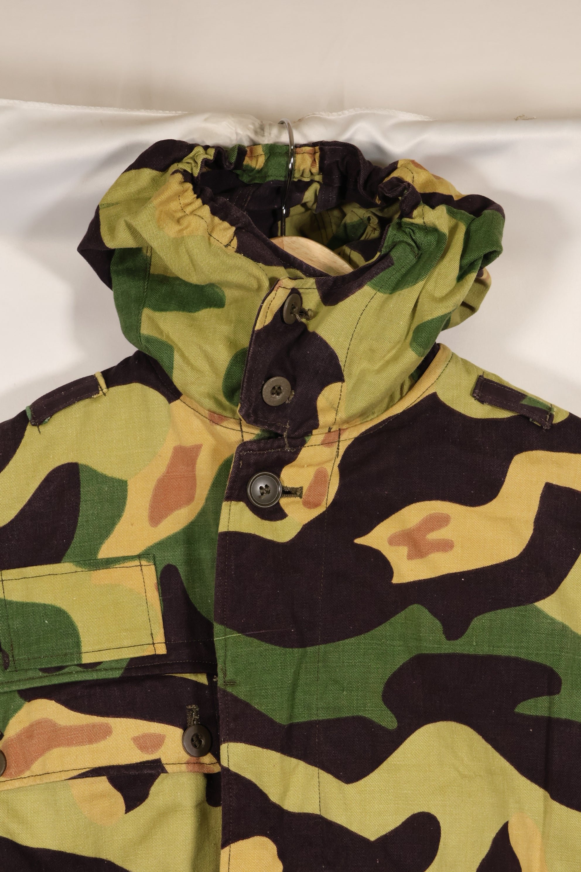 1960s Czech army Vz.60 mlok salamander camouflage parka field jacket used