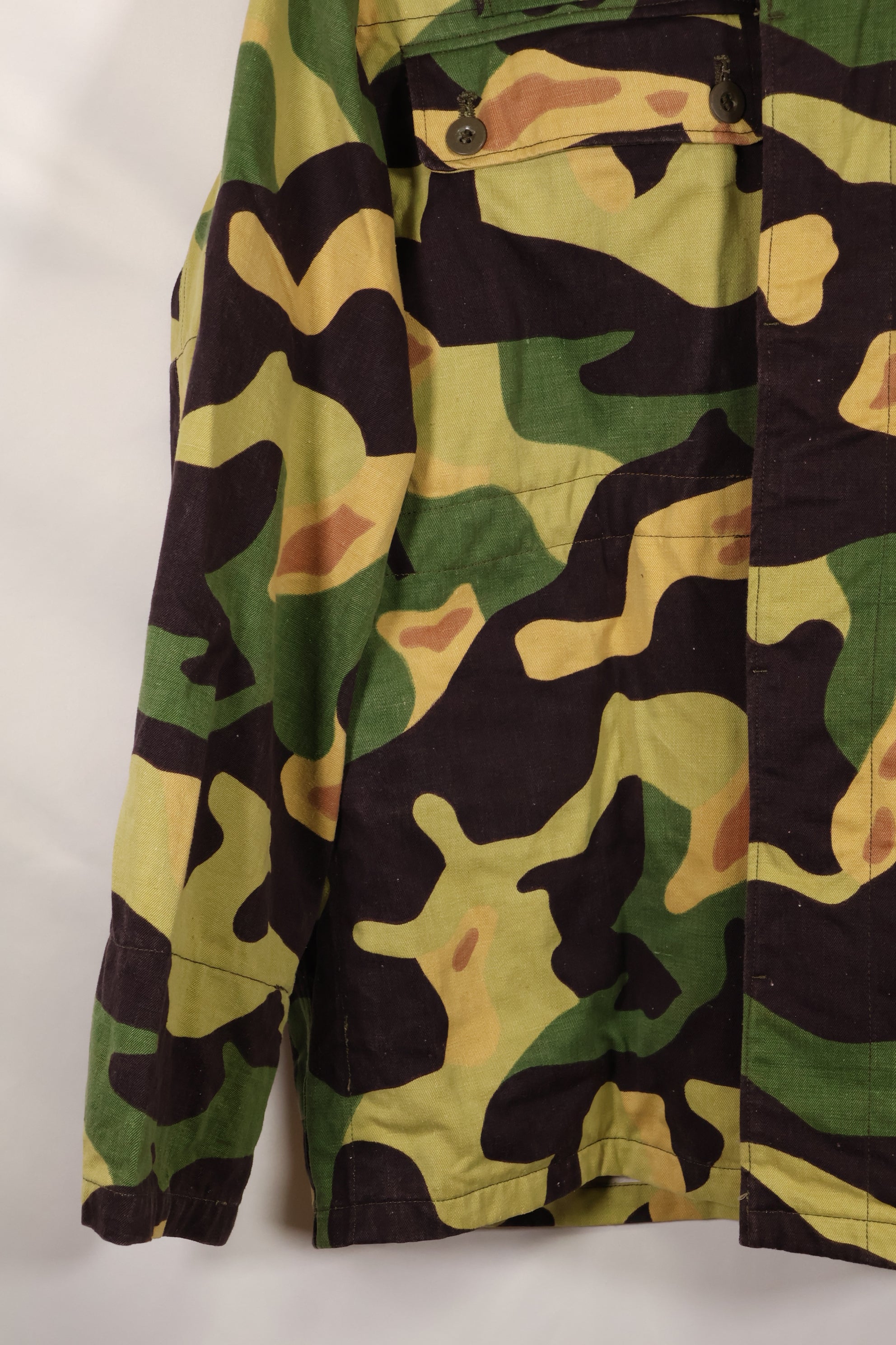 1960s Czech army Vz.60 mlok salamander camouflage parka field jacket used