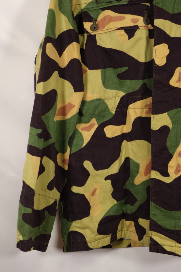 1960s Czech army Vz.60 mlok salamander camouflage parka field jacket used