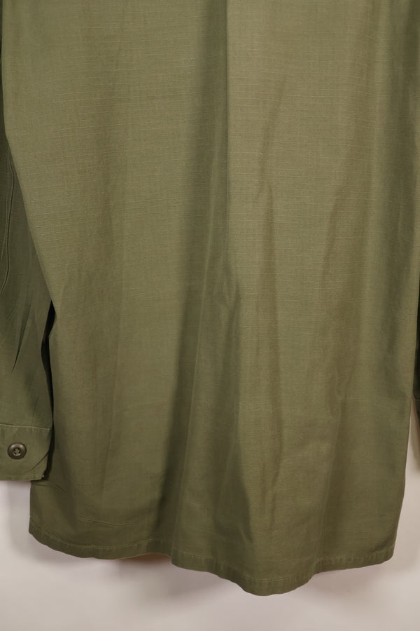 1969 Contract, M-L, 4th Model Jungle Fatigue Jacket, 101st Airborne Division Specification, Used